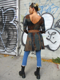 I added this photo to show you the back of the dress. See this color combo in my shop, it is posted!