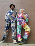 RAINBOW GALAXY Tie Dye Utility Suit