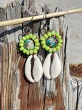 crocheted, beaded - hand stitched beads