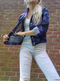 I have one hand in the inside pocket, since this jacket has one on each side!