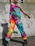 Tie Dye Dickie's Overalls