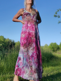 ROSES Ice Dye Linen Dress