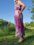 ROSES Ice Dye Linen Dress