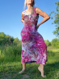 ROSES Ice Dye Linen Dress