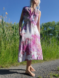a mood shot
cross front V-neck line