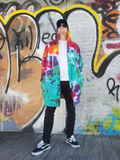 vibrant tie dye colors - rainbow galaxy