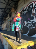 here you can see the hoodie in the sunlight
