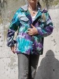another style photo; I'm holding the unbuttoned front with one hand, my other hand is hanging on my side. t
