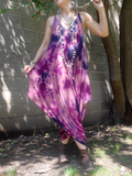 Funky Tie Dye Harem Style Jumpsuit
