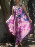 Funky Tie Dye Harem Style Jumpsuit