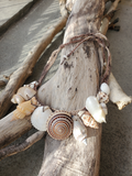 ATLANTIS Statement Choker Necklace Mixed Shells