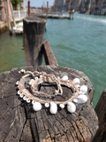 Sweet Moon Shells Choker Necklace