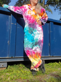 RAINBOW GALAXY Tie Dye Utility Suit