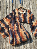 displayed with a matching organic cotton handbag & a rustic shell necklace