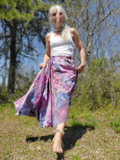 pure linen, made in Italy, hand dyed per order