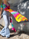 very high side slit layering top or dress