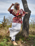 ICE DYE Linen Tunic
