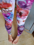 Pretty Ice Dye Leggings, XS-2XL