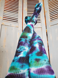 Thigh High Socks in Tie Dye - Northern Lights