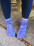 DISTRESSED LAVENDER Hand-Dyed Socks