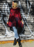 mariana is my model here; she is a size 4, 5'7" tall, wearing a pair of rolled up jeans and combat boots with the dress.