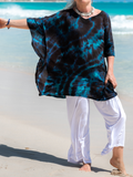 Black & Jade Tunic or Maxi Length, Regular or Plus Sizes