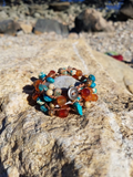 Crocheted SANTA FE Necklace, 36"