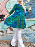 PEACOCK Mini Dress, S-3XL
