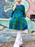 PEACOCK Mini Dress, S-3XL
