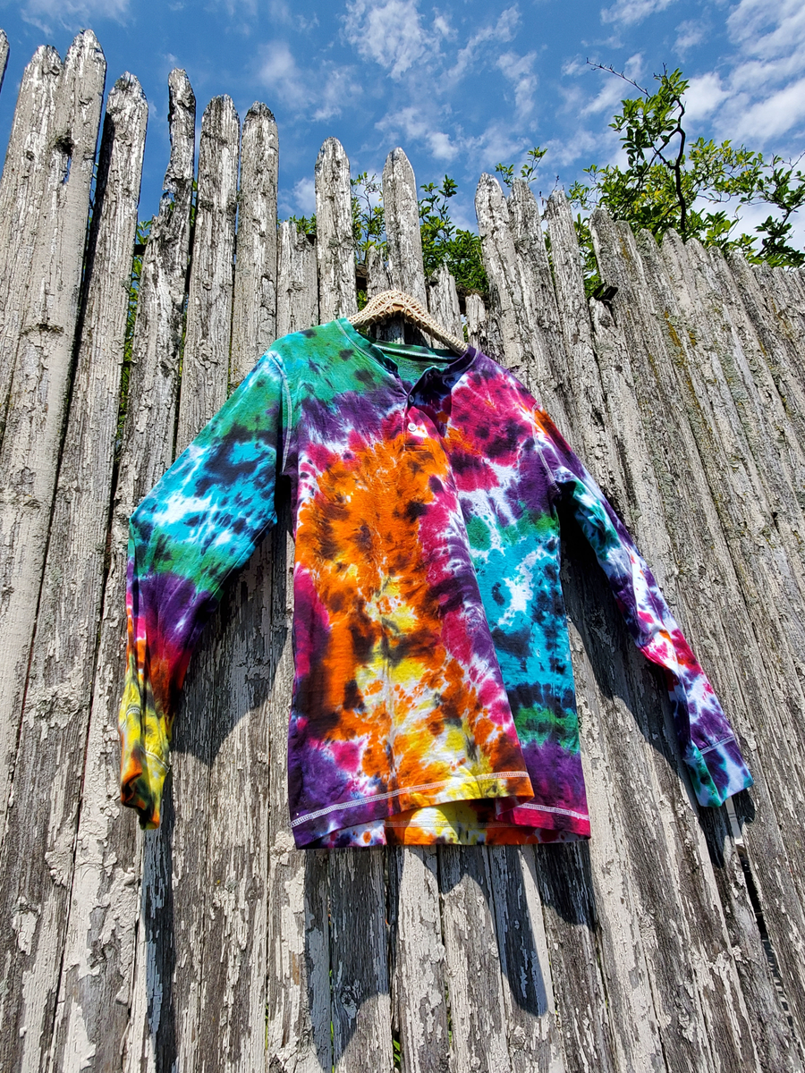 galaxy tie-dye technique