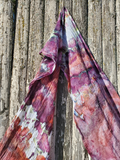 ICE DYE Gauze Cotton Scarf or Shawl