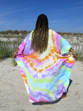 a back shot taken at the beach