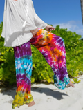 really bright and vibrant tie dye colors