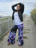 MIDNIGHT Tie Dye Palazzo Pants