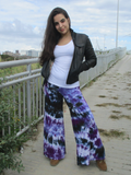 MIDNIGHT Tie Dye Palazzo Pants