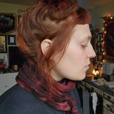 Extra Long Tie Dye Rockstar Scarf