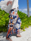 Earthy Tie Dye Maxi Skirt