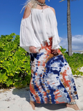 Earthy Tie Dye Maxi Skirt