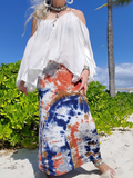 Earthy Tie Dye Maxi Skirt