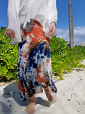 Earthy Tie Dye Maxi Skirt