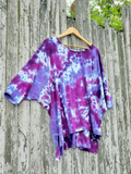 PURPLE LOVERS Oversized Kaftan Style Tunic