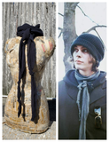 extra long Rockstar scarf, Ville Valo style
