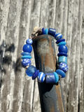 Cobalt Blue Artisan Bracelet