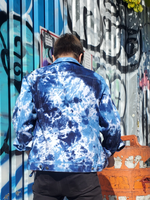 BLUES Tie Dye Denim Jacket