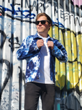 BLUES Tie Dye Denim Jacket