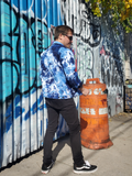 BLUES Tie Dye Denim Jacket