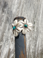 Cowrie Shell FLOWER Earrings