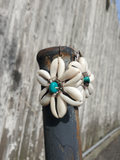 Cowrie Shell FLOWER Earrings