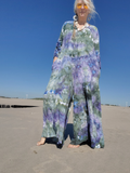 Monet Ice Dye Linen Jumpsuit, Fits 8-14