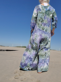 Monet Ice Dye Linen Jumpsuit, Fits 8-14